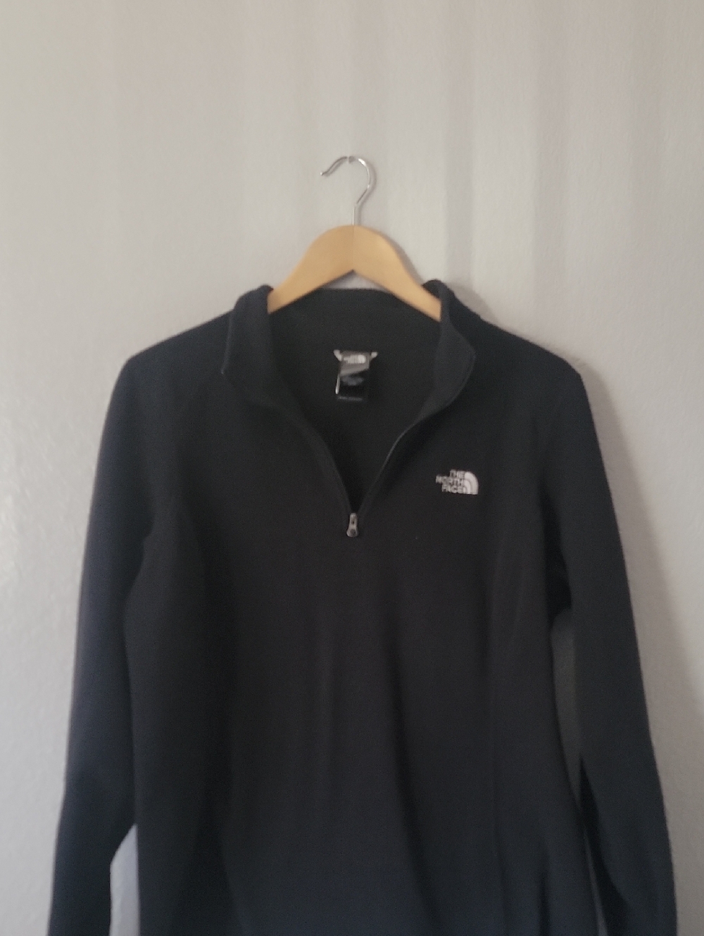 The North Face Black Half-Zip Fleece Pullover